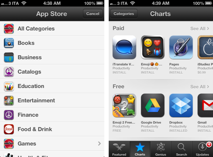 App Store For Iphone 4